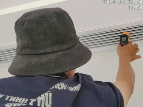 THI CÔNG ĐIỀU HÒA ÂM TRẦN NỐI ỐNG GIÓ DAIKIN TẠI TP. TÂY NINH