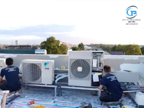 THI CÔNG ĐIỀU HÒA ÂM TRẦN NỐI ỐNG GIÓ DAIKIN TẠI TP. TÂY NINH
