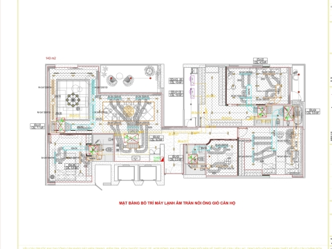 LẮP ĐẶT THI CÔNG ĐIỀU HÒA KHÔNG KHÍ DAIKIN VRV S ÂM TRẦN ỐNG GIÓ CHUNG CƯ CAO TẦNG QUẬN 7