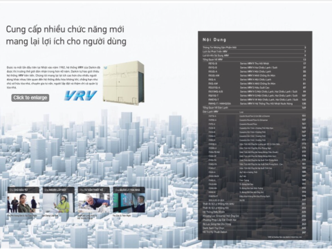 Dự án Điều hòa trung tâm VRV Daikin – Khu dân cư Vạn Phúc