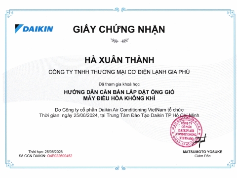 LẮP ĐẶT THI CÔNG ĐIỀU HÒA KHÔNG KHÍ DAIKIN VRV S ÂM TRẦN ỐNG GIÓ CHUNG CƯ CAO TẦNG QUẬN 7