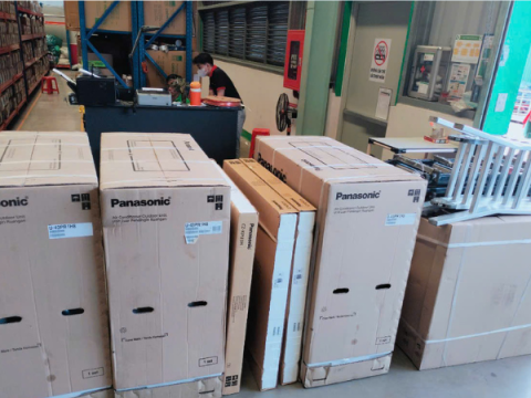 thi công hệ thống điều hòa trung tâm VRF Panasonic