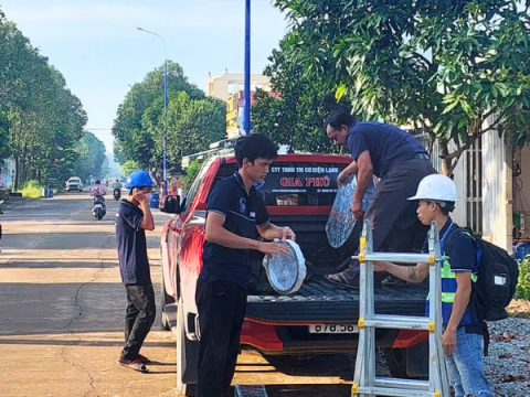 Thi công hệ thống điều hòa trung tâm VRV Daikin tại Bến Cát – Bình Dương