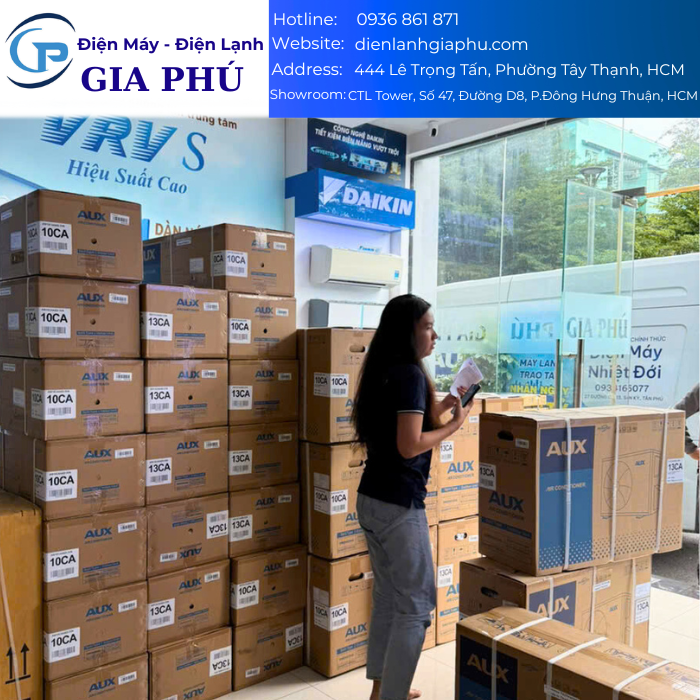 máy lạnh aux 