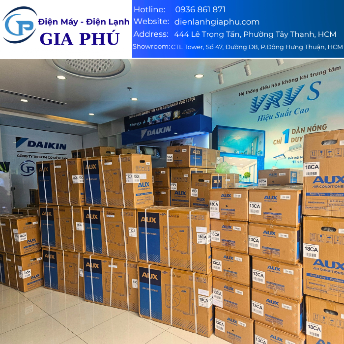 máy lạnh treo tường Aux