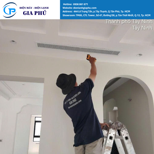 đơn vị thi công máy lạnh âm trầm
