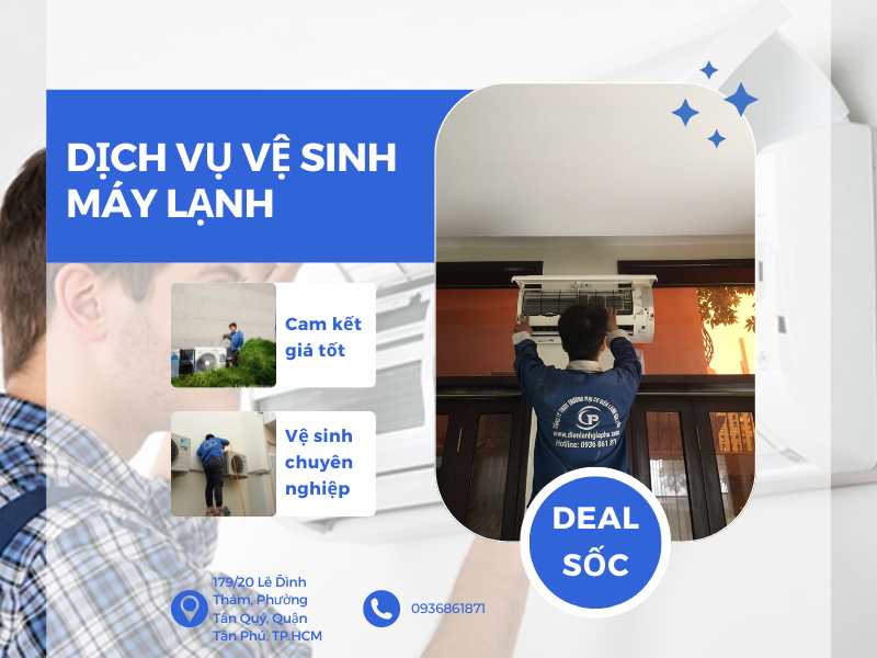 Dịch vụ vệ sinh máy lạnh giá tốt nhất