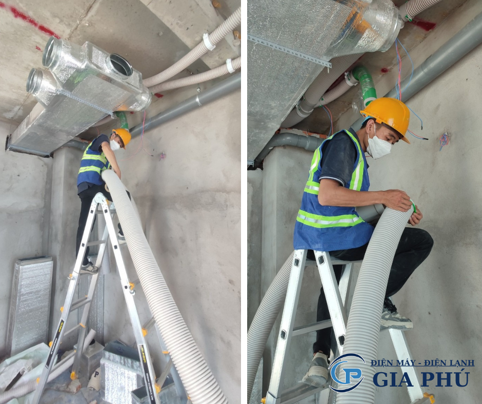 giá máy lạnh giấu trần nối ống gió