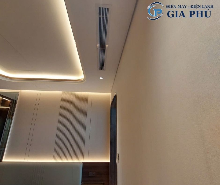 thi công lắp đặt máy lạnh giấu trần Daikin tại TPHCM
