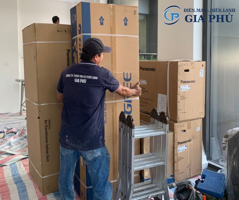 lắp đặt máy lạnh tủ đứng tại tphcm