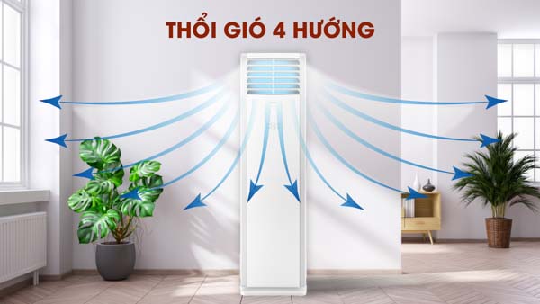 máy lạnh tủ đứng inverter