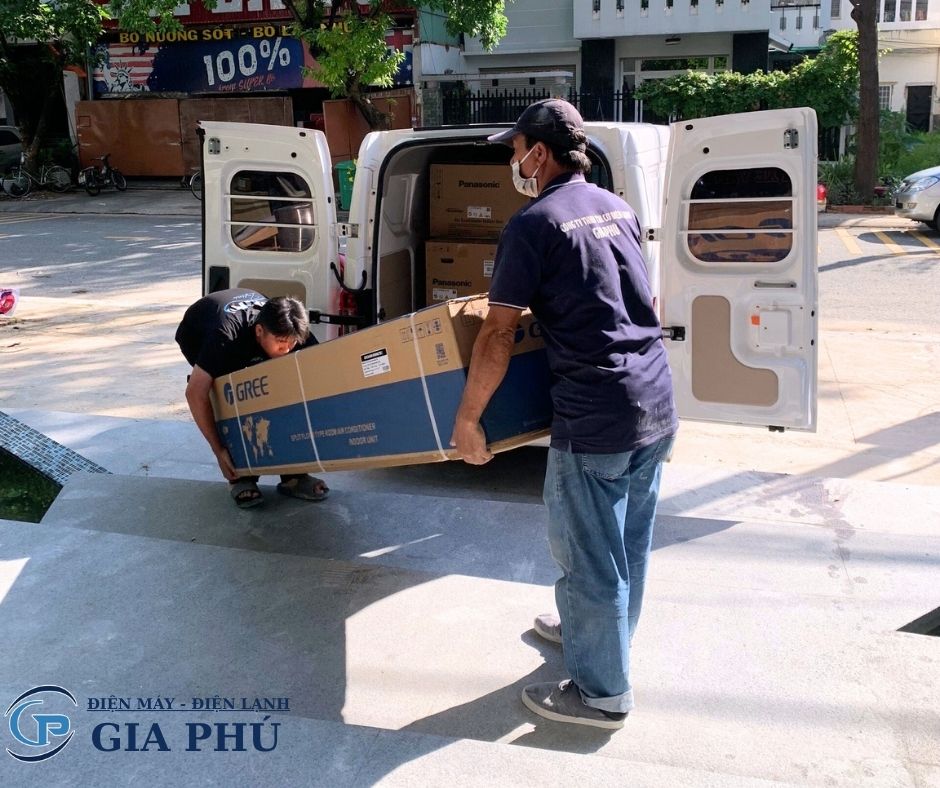 máy lạnh tủ đứng cho nhà xưởng