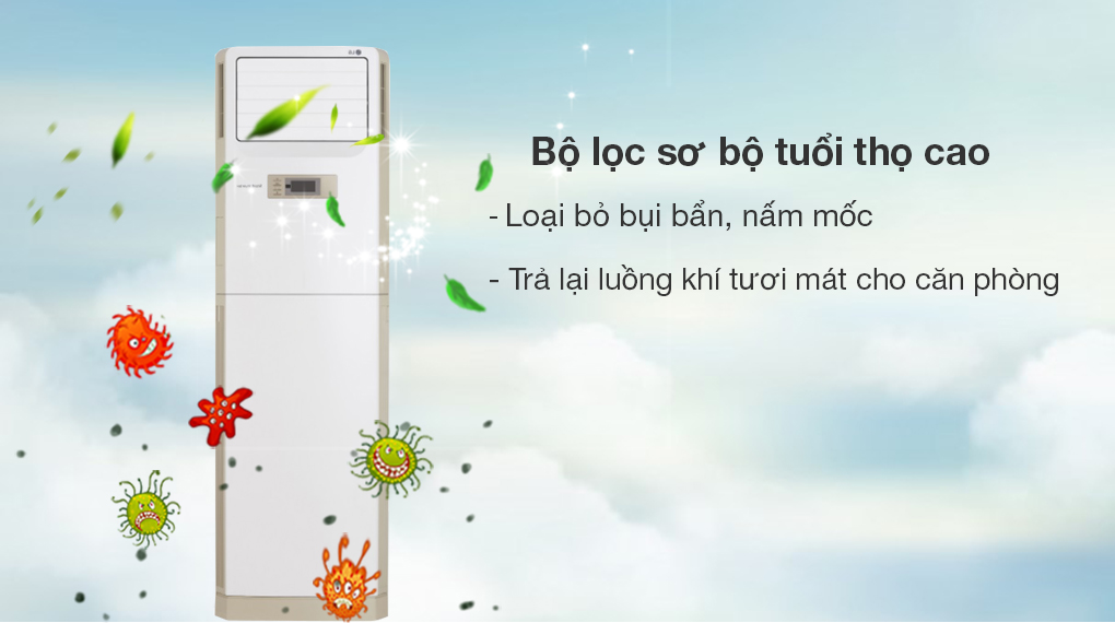 máy lạnh tủ đứng LG
