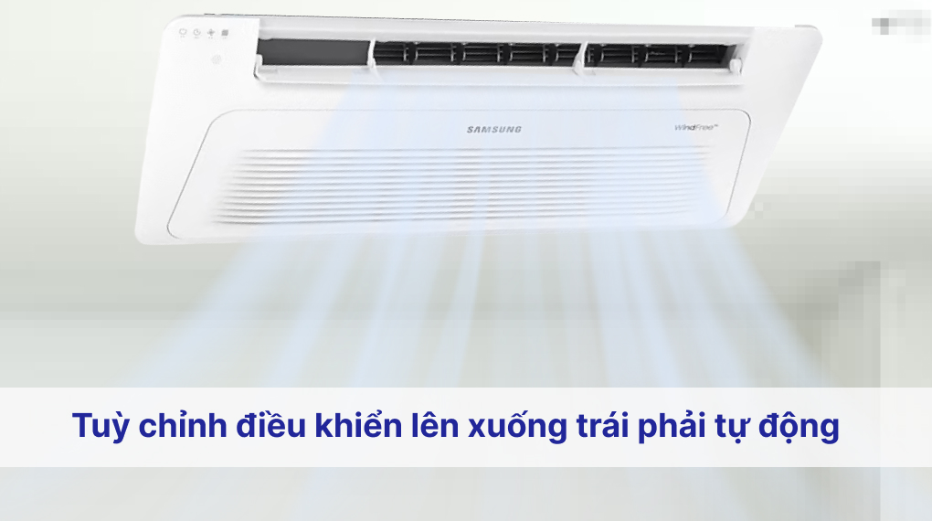 máy lạnh âm trần 1 hướng thổi samsung