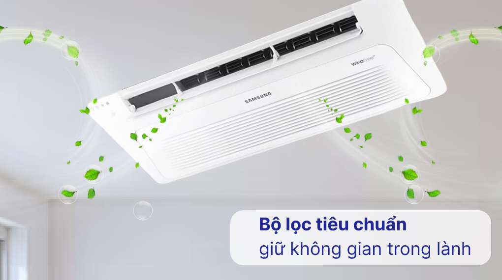 máy lạnh âm trần 1 hướng thổi samsung