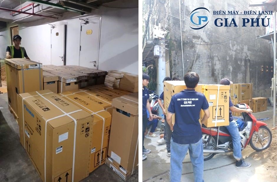 máy lạnh âm trần daikin 5hp