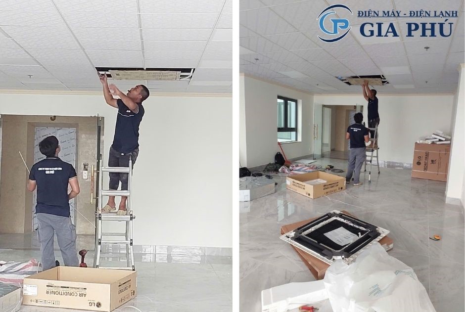 máy lạnh âm trần lg 3hp