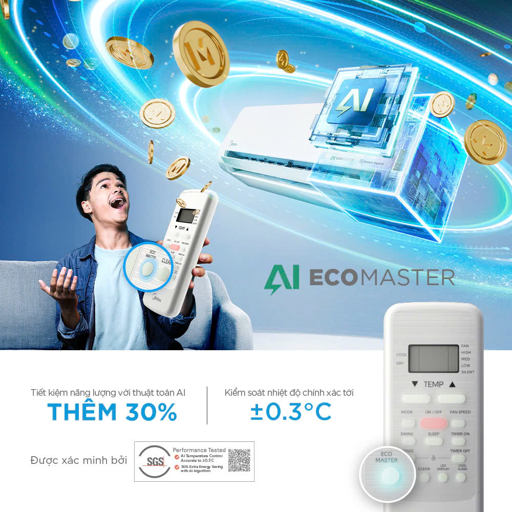 máy lạnh treo tường Midea
