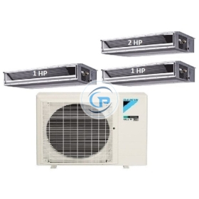 Máy Lạnh Multi Daikin Inverter 1 Dàn Nóng 3.5 HP + 3 Dàn Lạnh Giấu Trần Nối Ống Gió 1 HP – 2 HP