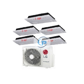 Máy Lạnh Multi LG 1 Dàn Nóng 5 Hp + 5 Dàn Lạnh Âm Trần 1 Hướng Thổi 1 Hp