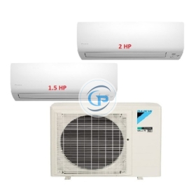 Máy Lạnh Multi Daikin Inverter 1 Dàn Nóng 3.5 HP + 2 Dàn Lạnh Treo Tường 1.5 HP - 2 HP 