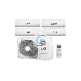 Máy Lạnh Multi LG 1 Dàn Nóng 4 Hp + 2 Dàn Lạnh Treo Tường 1 Hp + 2 Dàn Lạnh Treo Tường 1.5 Hp