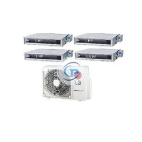 Máy Lạnh Multi LG 1 Dàn Nóng 4 Hp + 4 Dàn Lạnh Âm Trần Nối Ống Gió 1 Hp - 1.5 Hp