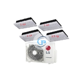 Máy Lạnh Multi LG 1 Dàn Nóng 4 Hp + 4 Dàn Lạnh Âm Trần 1 Hướng Thổi 1 Hp - 1.5Hp