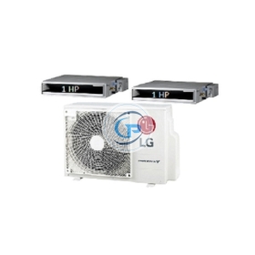 Máy Lạnh Multi LG 1 Dàn Nóng 2 Hp + 2 Dàn Lạnh Âm Trần Nối Ống Gió 1 Hp