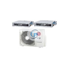 Máy Lạnh Multi LG 1 Dàn Nóng 4 Hp + 2 Dàn Lạnh Âm Trần Nối Ống Gió 2 Hp - 2.5 Hp