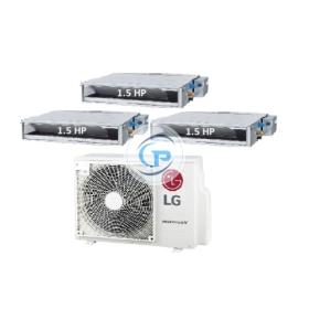 Máy Lạnh Multi LG 1 Dàn Nóng 4 Hp + 3 Dàn Lạnh Âm Trần Nối Ống Gió 1.5 Hp