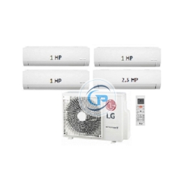 Máy Lạnh Multi LG 1 Dàn Nóng 5 Hp + 4 Dàn Lạnh Treo Tường 1 Hp - 2.5 Hp