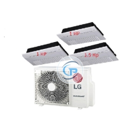 Máy Lạnh Multi LG 1 Dàn Nóng 2.5 Hp + 3 Dàn Lạnh Âm Trần 1 Hướng Thổi 1 Hp - 1.5 Hp