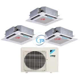 Máy Lạnh Multi Daikin Inverter 1 Dàn Nóng 4 HP + 3 Dàn Lạnh Âm Trần 1 HP - 1.5 HP - 2 HP