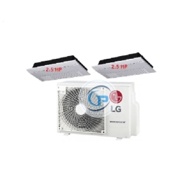 Máy Lạnh Multi LG 1 Dàn Nóng 5 Hp + 2 Dàn Lạnh Âm Trần 1 Hướng Thổi 2.5 Hp