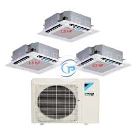 Máy Lạnh Multi Daikin Inverter 1 Dàn Nóng 4 HP + 3 Dàn Lạnh Âm Trần 1.5 HP