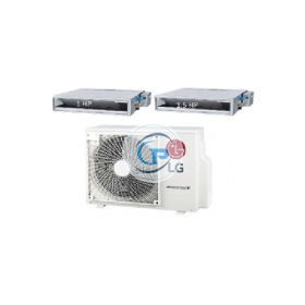 Máy Lạnh Multi LG 1 Dàn Nóng 2 Hp + 2 Dàn Lạnh Âm Trần Nối Ống Gió 1 Hp - 1.5 Hp