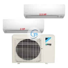 Máy Lạnh Multi Daikin Inverter 1 Dàn Nóng 4 HP + 2 Dàn Lạnh Treo Tường 2 HP - 2.5 HP
