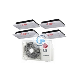 Máy Lạnh Multi LG 1 Dàn Nóng 4 Hp + 4 Dàn Lạnh Âm Trần 1 Hướng Thổi 1 Hp