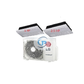 Máy Lạnh Multi LG 1 Dàn Nóng 2.5 Hp + 2 Dàn Lạnh Âm Trần 1 Hướng Thổi 1 Hp - 2.5 Hp