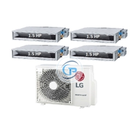 Máy Lạnh Multi LG 1 Dàn Nóng 5 Hp + 4 Dàn Lạnh Âm Trần Nối Ống Gió 1.5 Hp