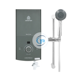 Máy Nước Nóng Ariston AURES Premium+ 4.5P Trực Tiếp Có Bơm