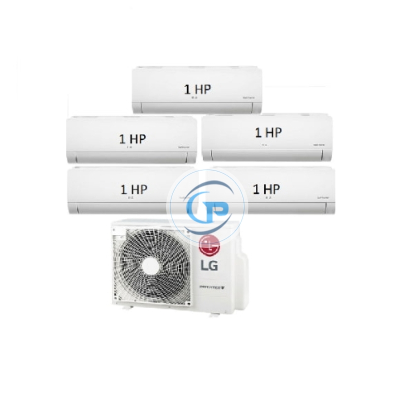 Máy Lạnh Multi LG 1 Dàn Nóng 4 Hp + 3 Dàn Lạnh Treo Tường 1 Hp + 1 Dàn Lạnh Treo Tường 1.5 Hp