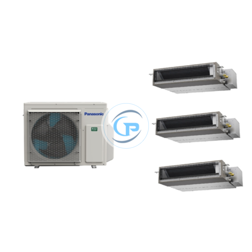 Hệ thống máy lạnh giấu trần nối ống gió Multi Inverter Panasonic R32 - 3.0HP