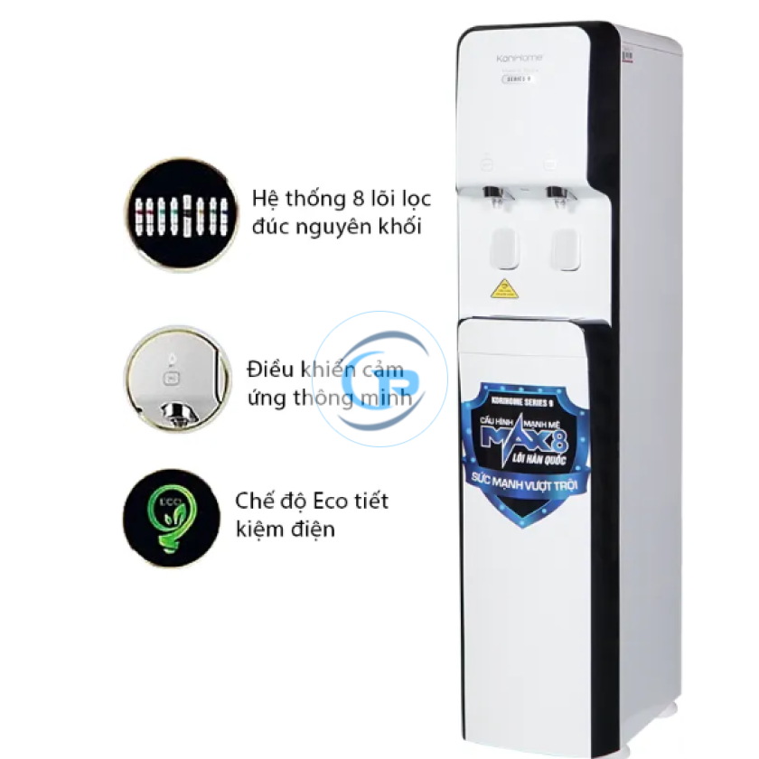 Máy lọc và làm nóng lạnh nước Korihome WPK-903 - 7 lõi lọc