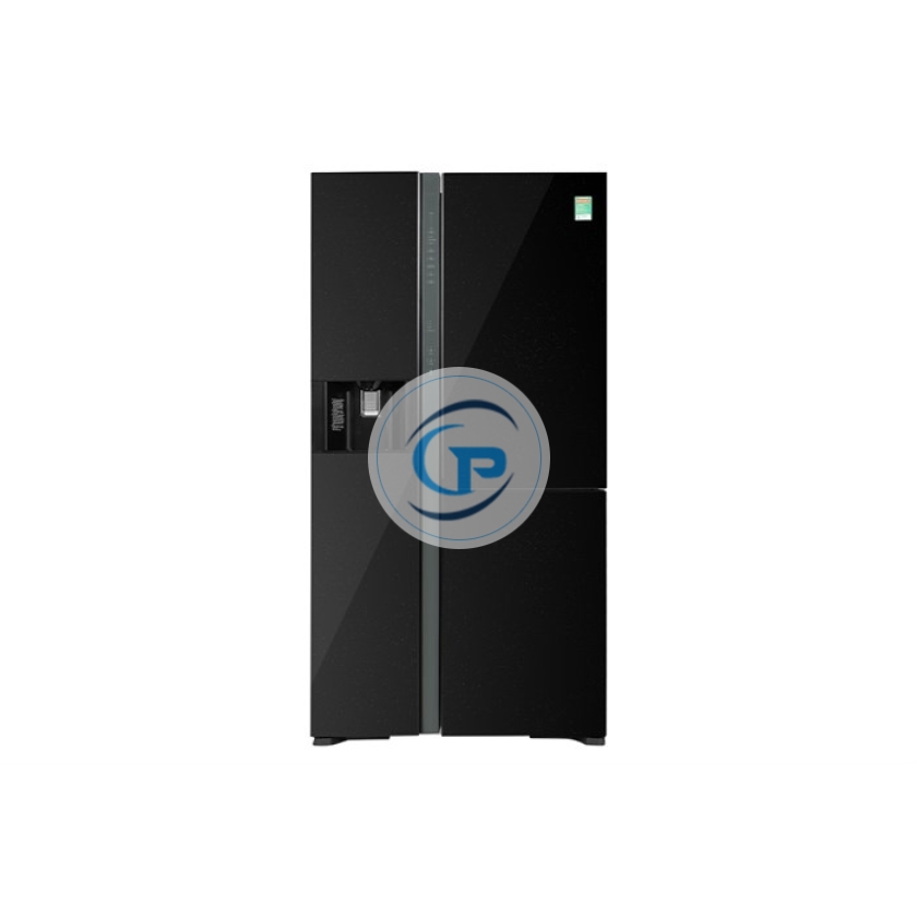 Tủ lạnh Hitachi Inverter Side By Side R-MX800GVGV0 GBK 569 lít 