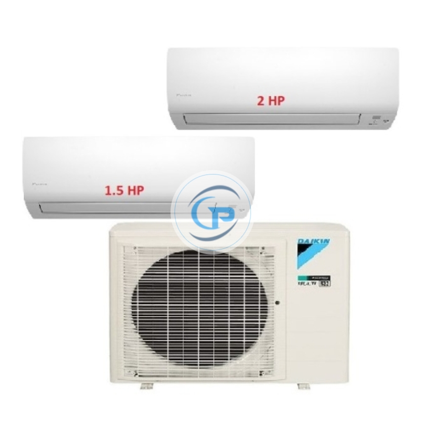 Máy Lạnh Multi Daikin Inverter 1 Dàn Nóng 3 HP + 2 Dàn Lạnh Treo Tường 1.5 HP - 2 HP