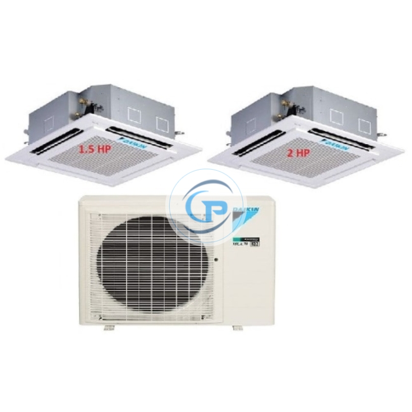 Máy Lạnh Multi Daikin Inverter 1 Dàn Nóng 3 HP + 2 Dàn Lạnh Âm Trần 1.5 HP – 2 HP