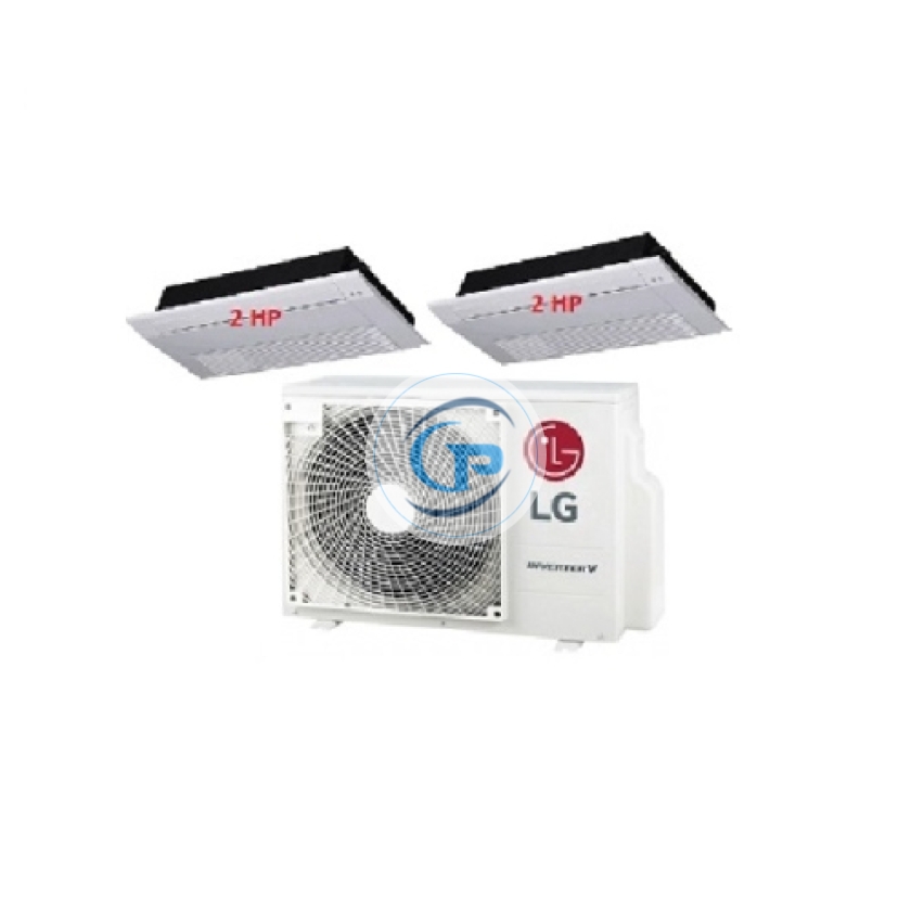 .Máy Lạnh Multi LG 1 Dàn Nóng 3.5 Hp + 2 Dàn Lạnh Âm Trần 1 Hướng Thổi 2 Hp