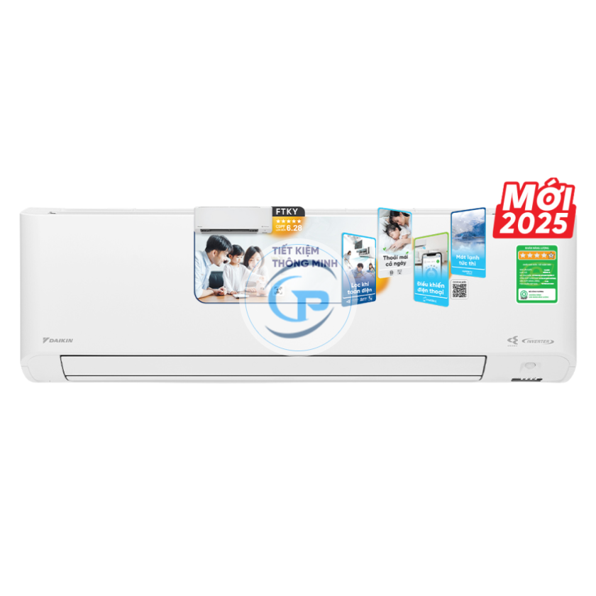 Máy lạnh treo tường Daikin Inverter FTKY71ZVMV - 3.0Hp (model 2025)